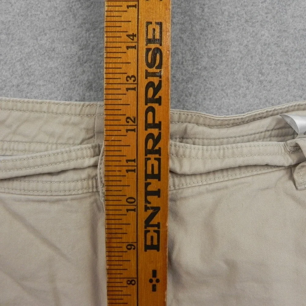 Columbia Cargo Shorts Mens 42W Tan Khaki Cotton Utility Hiking Outdoor Casual